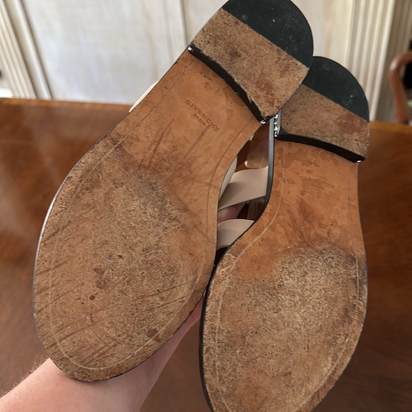 Light tan Givenchy gladiator sandals, EUC, size 40 - Picture 5 of 8